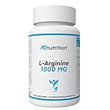 MG nutrition® L-Arginin | 1000 mg | 100 Kapseln | Premium Qualität