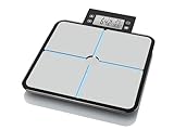 medisana BS 460 digitale Körperanalysewaage, Waage mit abnehmbarem LCD-Display,...