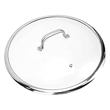 MILISTEN Topfdeckel Mit Griff Topfdeckel Aus Edelstahl Glasbehälter Mit Deckelglas...