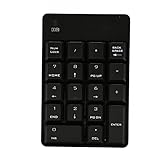 SIXRUN Drahtlose Zifferntastatur SK-51AG 2,4 G 18 Tasten Soft Touch USB Nummernblock...