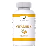 Vitamin C 1000 mg | 180 vegane Tabletten | 6 Monatsvorrat | Immunsystem |...