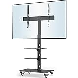 BONTEC TV-Ständer mit Rollen für 30-70 Zoll Plasma-/LCD-/LED-Bildschirme bis...