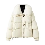 Generisch Winterjacke Damen Wintermäntel Winter Warm Jacke Mantel Daunenmantel Parka...