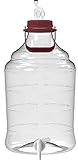 lilawelt24 25 L Gärballon+ Hahn Weinballon Gärbehälter Flasche Weithalsballon...