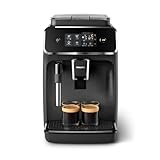 Philips Serie 2200 Kaffeevollautomat – 2 Kaffeesorten, Klassischer Milchaufschäumer,...