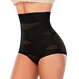 YARRCO Bauchweg Unterhose Damen Shapewear Miederhose Hohe Taille Miederslips Body Shaper...
