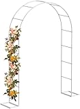 Stahlrahmen Rankbogen Große Rose Kletterpflanze Dekorative Garten Metallbögen - Perfekt...