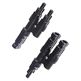 BAZEITFLOW 1 Stück Solarpanelanschluss Elektrischer Photovoltaischer Stecker Für...