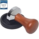 Jarvins Tamper [51mm] für Siebträger inkl. Tampermatte | Kaffeestampfer mit hochwertigem...