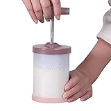 Cremebesen, manueller Sahne-Spender aus Edelstahl, ergonomisches Kochwerkzeug mit...