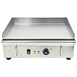 KAUTO Kommerzielle elektrische Grillplatte, 3000 W, alle...