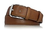 almela - Gürtel mit geheimfach - Herren und Damen - Echtes Leder -...