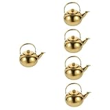 OUNONA 5St Wasserkocher Camping-Teekessel kleine Teekanne tea time teatime Wasserflaschen...