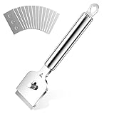 Gvolatee feldschaber mit ergonomischen Griff feldschaber Metall, Schaber feld mit 14Pcs...