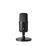 Amazon Basics Mini-USB-Kondensatormikrofon für Streaming, Gaming, Podcasting, mit...