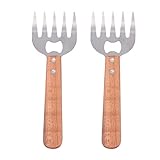 GRIRIW 2 Stücke Bbq Schredder Krallen Bbq Krallen Werkzeug Edelstahl Schredder Für Huhn...