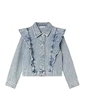 NAME IT girl Jeansjacke Rüschen