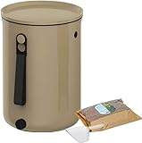 Skaza Bokashi Organko 2 (9,6 Liter) | Bio Küche Mülleimer aus Recyceltem Kunststoff |...