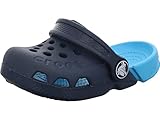 Crocs Electro Kids, Unisex - Kinder Clogs, Blau (Navy/Electric Blue), 34/35 EU