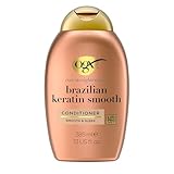 OGX Brazilian Keratin Smooth Conditioner 385 ml, glättende Haarspülung mit Keratin,...