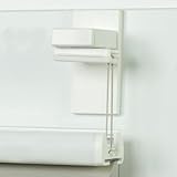 Shadoo Home® Plissee Befestigung zum kleben - 4 Stück - Weiß - Halterung zum kleben...