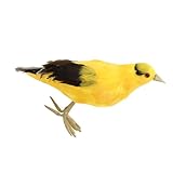 VINTORKY Künstlicher Gelbspötter Realistische Dekoration Für Garten Und Kunstornament...