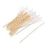 BESPORTBLE 500 Stück Pet Cotton Swabs mit Holzstiel Einseitige Weiche Ohrenreinigung für...