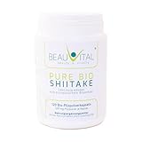 Pure Bio Shiitake Kapseln 120 je 500mg Lentinula edodes Vitalpilze Shiitake...