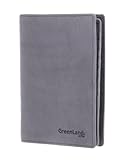 Greenland Nature Soft Colour Reisepassetui RFID Leder 12 cm