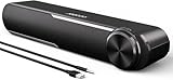 Jeecoo A30 PC Lautsprecher,Computer Lautsprecher für Pc,USB Powere PC Soundbar...