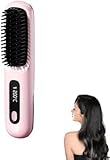 Go Brush Pro, 2025 Neu Numoya Tragbare Glättungsbürste für Haarstyling,GoBrush Pro Hair...