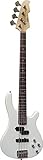 ELEKTROBASS - WEISS - E-BASS MIT MASSIVHOLZKÖRPER - VISION SOUND GITARRE - LONG SCALE...