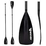 Abahub 4 teilige Carbon SUP/Kajak Paddel, verstellbares Stand Up Paddleboard,...