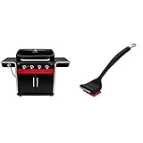 Char-Broil Gas2Coal 440 Hybrid Grill - 4 - Brenner Gas & Kohlegrill mit Seitenbrenner,...