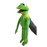 Tianbi Frosch Plüsch Handpuppe, 60cm Sesam Straße Die Muppet Show Puppe Kermit...