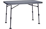 BERGER Molveno Campingtisch - Klapptisch Höhenverstellbar 115 x 70 cm Alu Campingtisch...