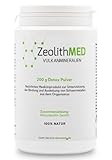 Zeolith MED Detox-Pulver, Medizinprodukt, Apothekenqualität, Vergleichssieger, Entgiftung...