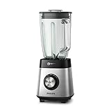 Philips Standmixer und Smoothie Maker – 1000W, 2-Liter-Glasbehälter, HomeID-App,...