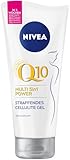 NIVEA Body Gel Q10 Anti-Cellulite (200ml), straffende Hautpflege mit Q10 und Lotus...