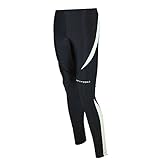 Airtracks Herren Thermo Laufhose Lang Pro - Winter Funktions Running Tight - Warm -...