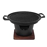 Pmkvgdy Ein-Personen Apanischer BBQ Grill Ofen Rauchfreier Barbecue Grill für zu Hause...