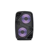 Bluetooth-Lautsprecher BSL-S20 mit Beleuchtung an den Lautsprechern | 20 W RMS | Bluetooth...