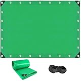 Abdeckplane 190 x 250 cm Pe 200G M² LKW Plane mit Ösen Plane Wasserdicht mit Ösen mit...