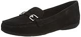 Geox Damen D Annytah Moc A Mokassins, Schwarz, 39 EU
