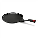 Beka Crepes pfanne induktion, Pancake Pfanne antihaft 25 cm, aus Aluguss, mit...
