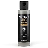 ARTEZA Craft Acrylfarbe, A002 Koalagrau, 118 ml Flasche, wasserbasierte, mischbare, matte...