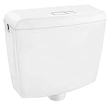 Cornat Spülkasten PONTOS 6/9 l - weiß - 2-Mengen-Spülung - 3-seitige...