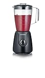SEVERIN Standmixer mit 1,5 L Mixbehälter aus Tritan, Mixer mit 2 Stufen und...