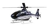 Amewi The Flying Bulls EC135 Helikopter Brushless 6-Kanal 6G RTF RC ferngesteuert, Blau