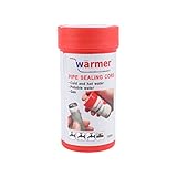 Warmer System Gewindedichtfaden für Rohrgewinde und Anschlussstücke, Gewindedichtband...